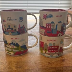 Starbucks “You Are Here” Mugs